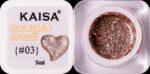 Glitter em Gel Shine Kaisa #3 Rosé