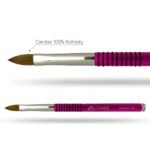 Pincel Acrílico Charms Beauty 100% Kolinsky Nº8