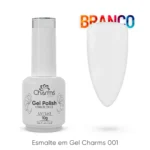 Esmalte em Gel Charms (Gel Polish) 10ml – Cor N°01 Branco