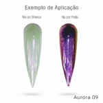 Pó Efeito Aurora: 09 Charms Beauty