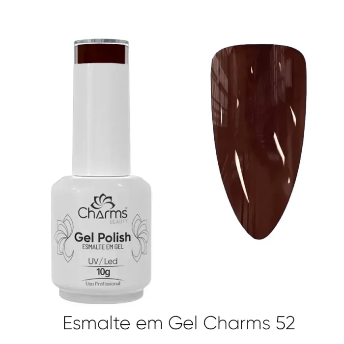 Esmalte em Gel Charms (Gel Polish) 10ml – Cor N°52 - Imagem 1