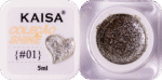 Glitter em Gel Shine Kaisa #1 Prata