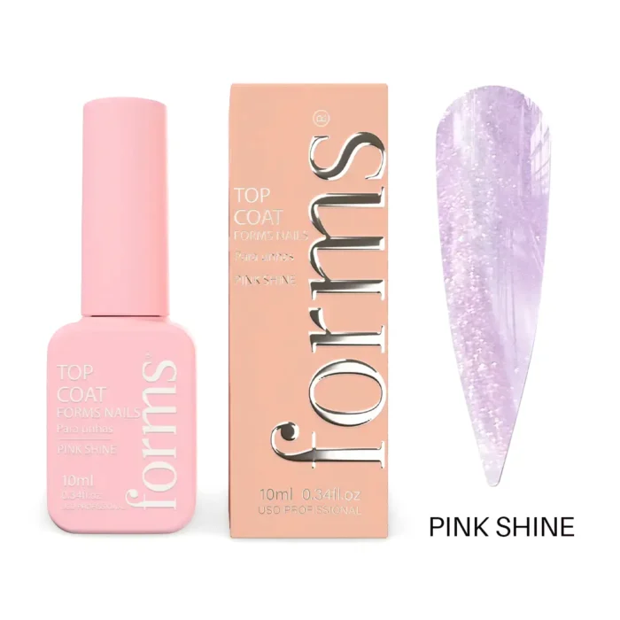 Top Coat Pink Shine - Forms - Imagem 1